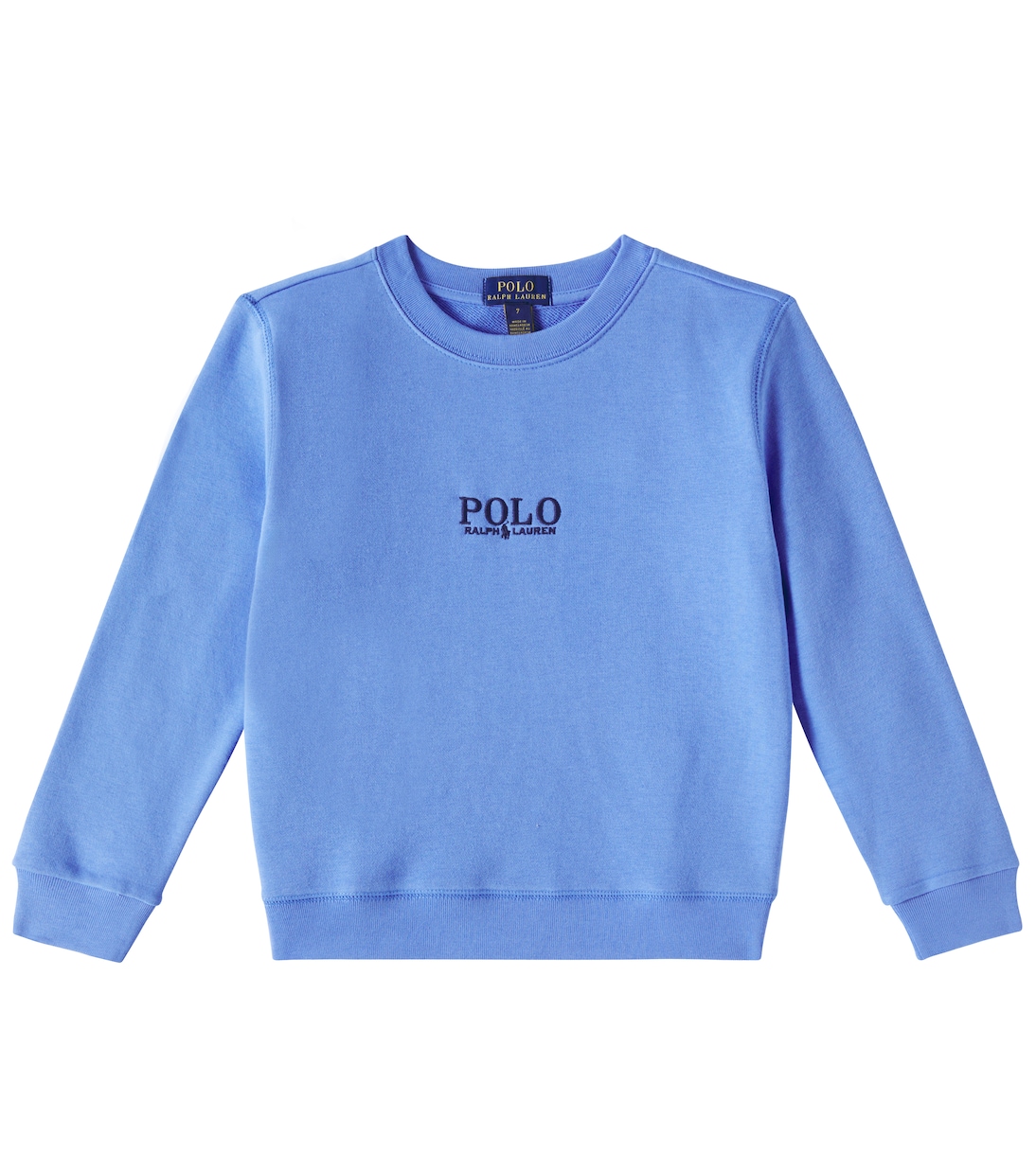 

Толстовка из смесовой хлопковой ткани Polo Ralph Lauren Kids, Harbor Island Blue