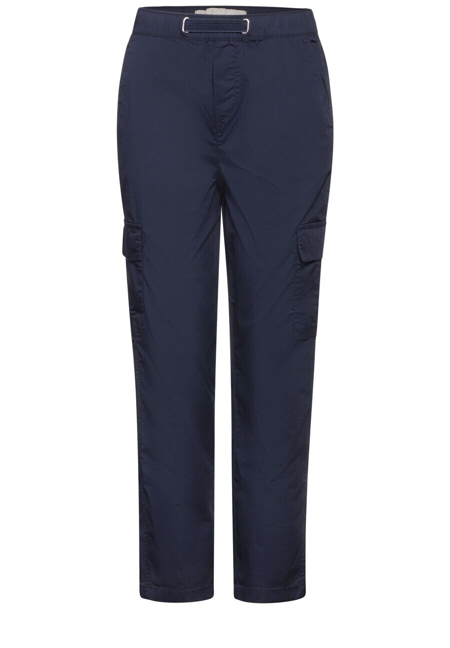 

Брюки-карго STREET ONE Loose fit Cargo Pants, синий