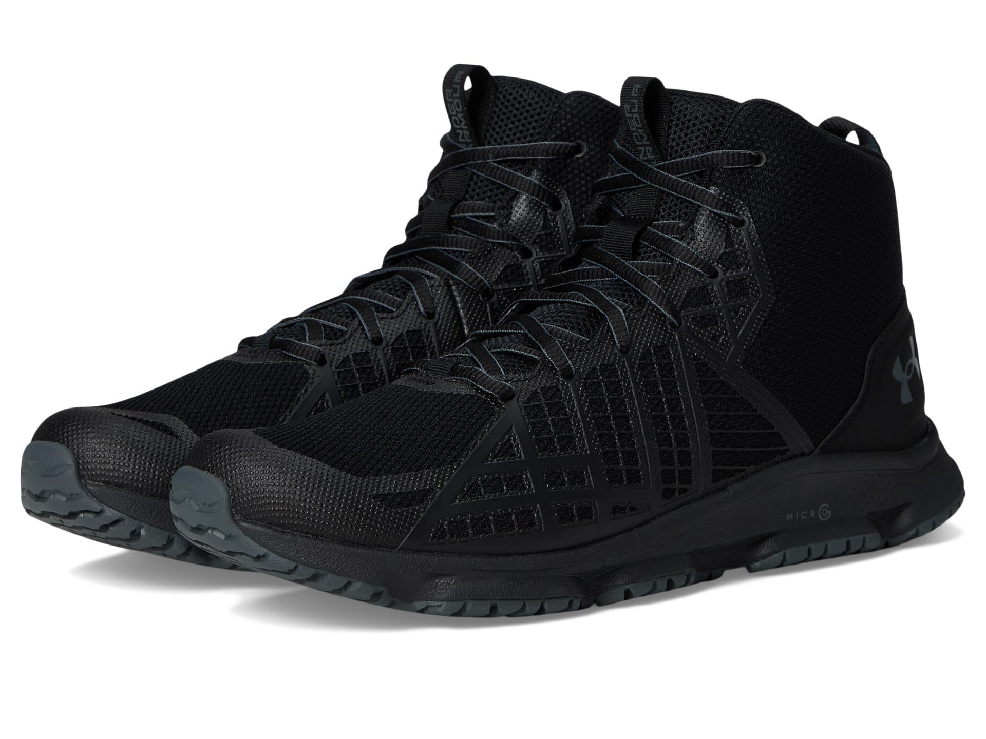 

Кроссовки Under Armour Micro G Strikefast Mid, цвет Black/Black/Pitch Gray