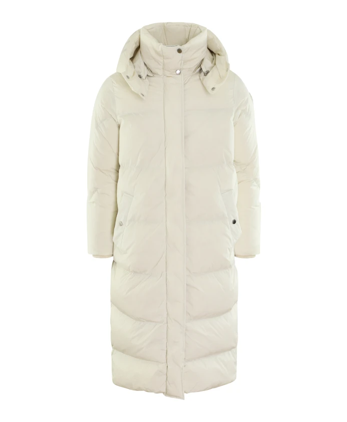 

Длинная парка для женщин Woolrich, бежевый