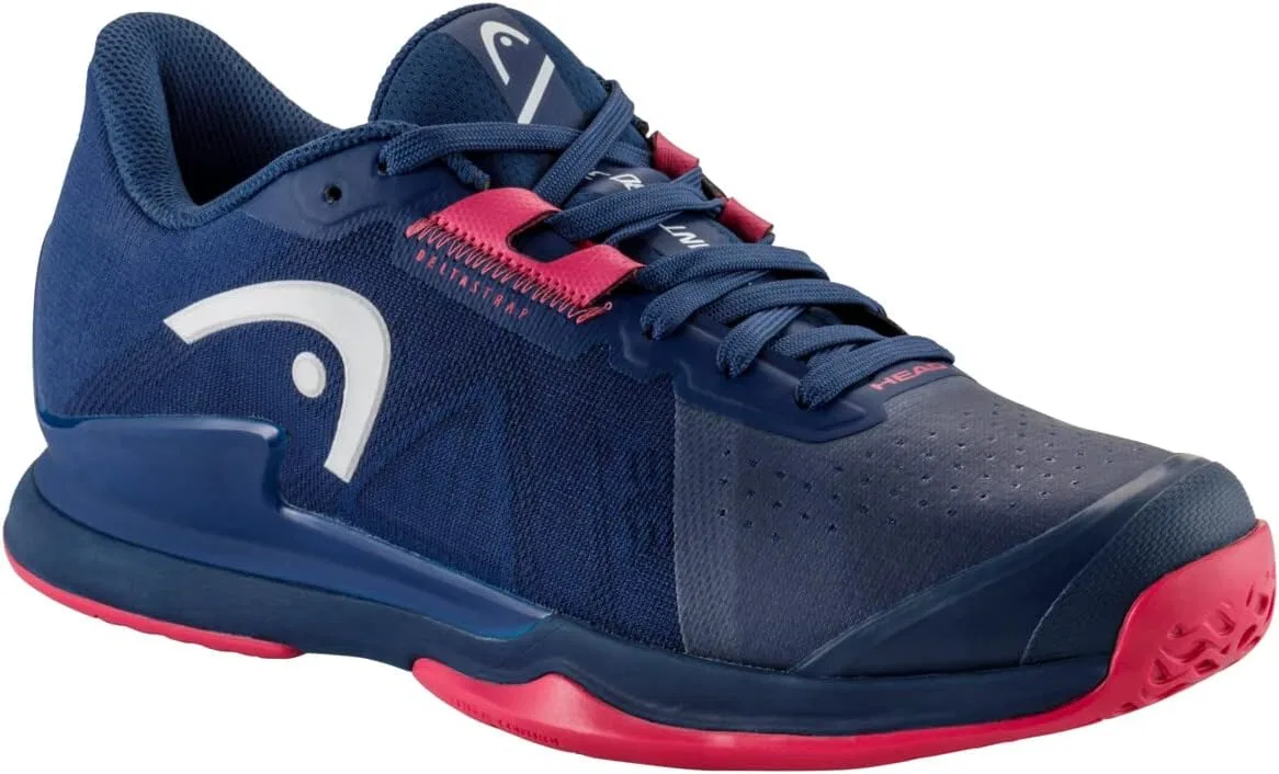 Кроссовки для сквоша Head Sprint Pro, Dark Blue/Azalea — фото 2