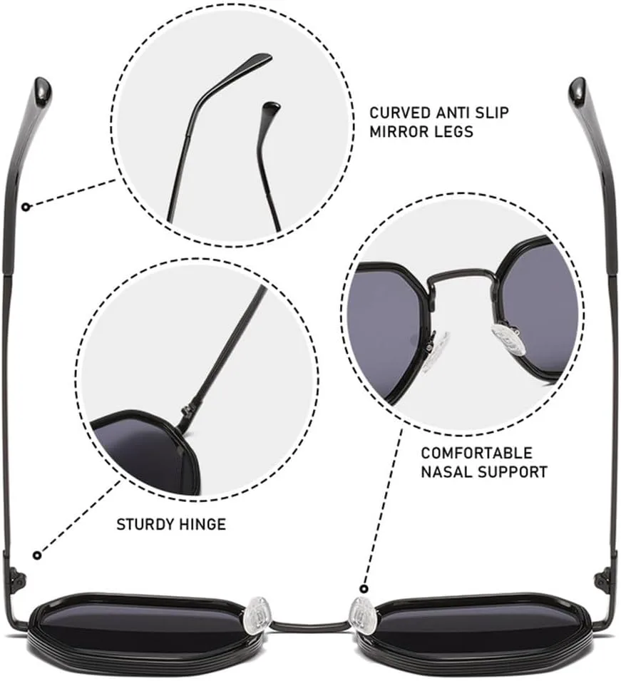 

Мужские солнцезащитные очки MUTYNE в стиле стимпанк, роскошные ретро-очки для мужчин, модные очки в металлической оправе, защита от УФ-излучения UV400, 5