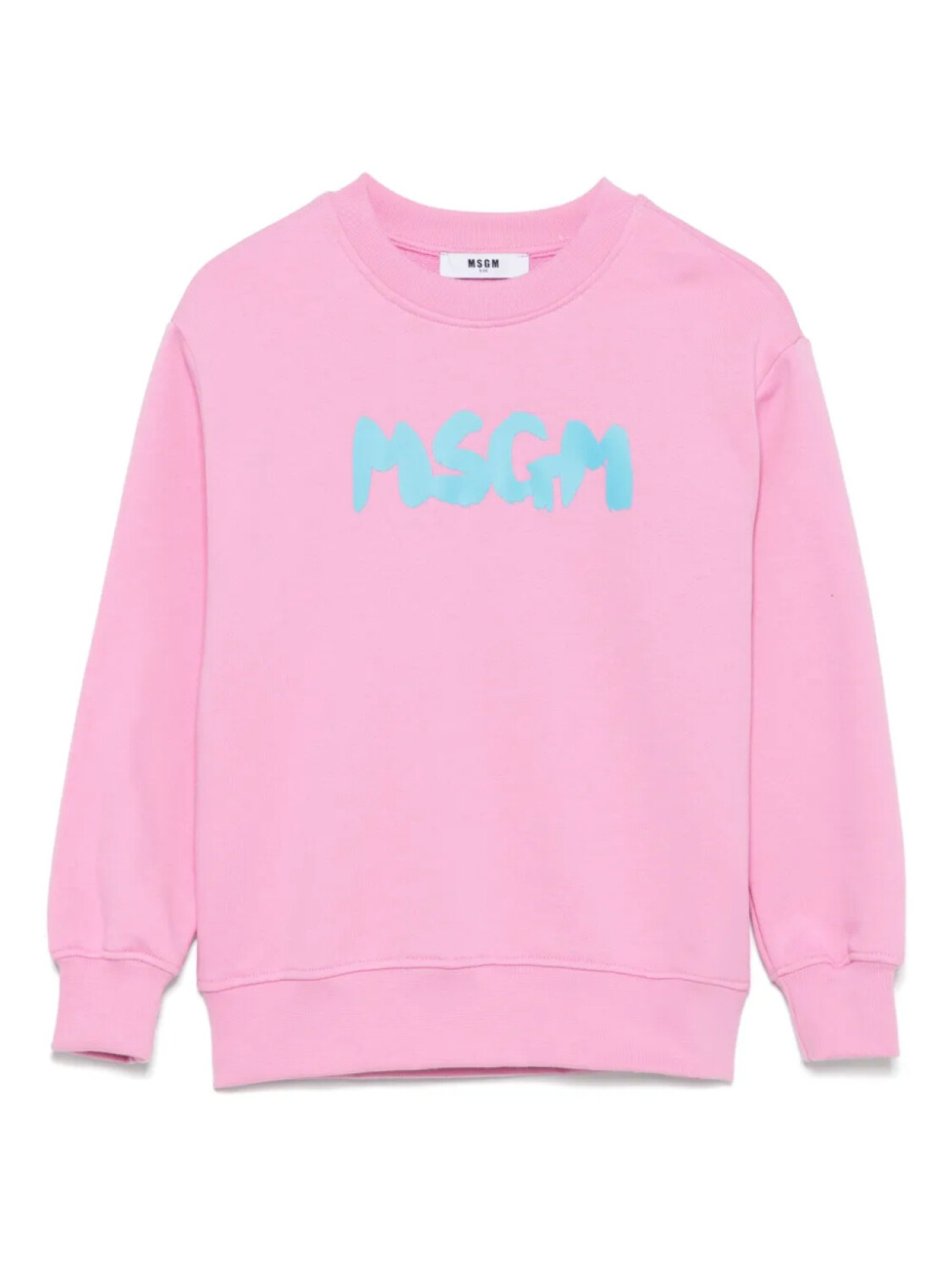 

Детская толстовка с логотипом MSGM MSGM Kids, розовый