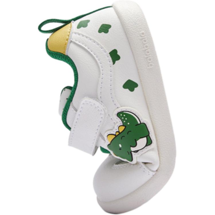 BALABALA Скользостойкие износостойкие низкие детские ботинки White Green Infant And Toddler — фото 4