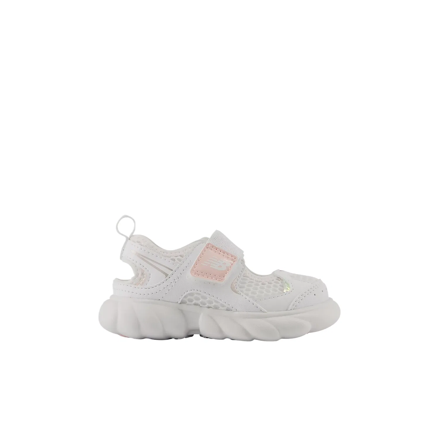 Кроссовки NB 230 Abrasion Resistant Breathable Low top для малышей и детей New Balance, White & Crystal Pink — фото 3