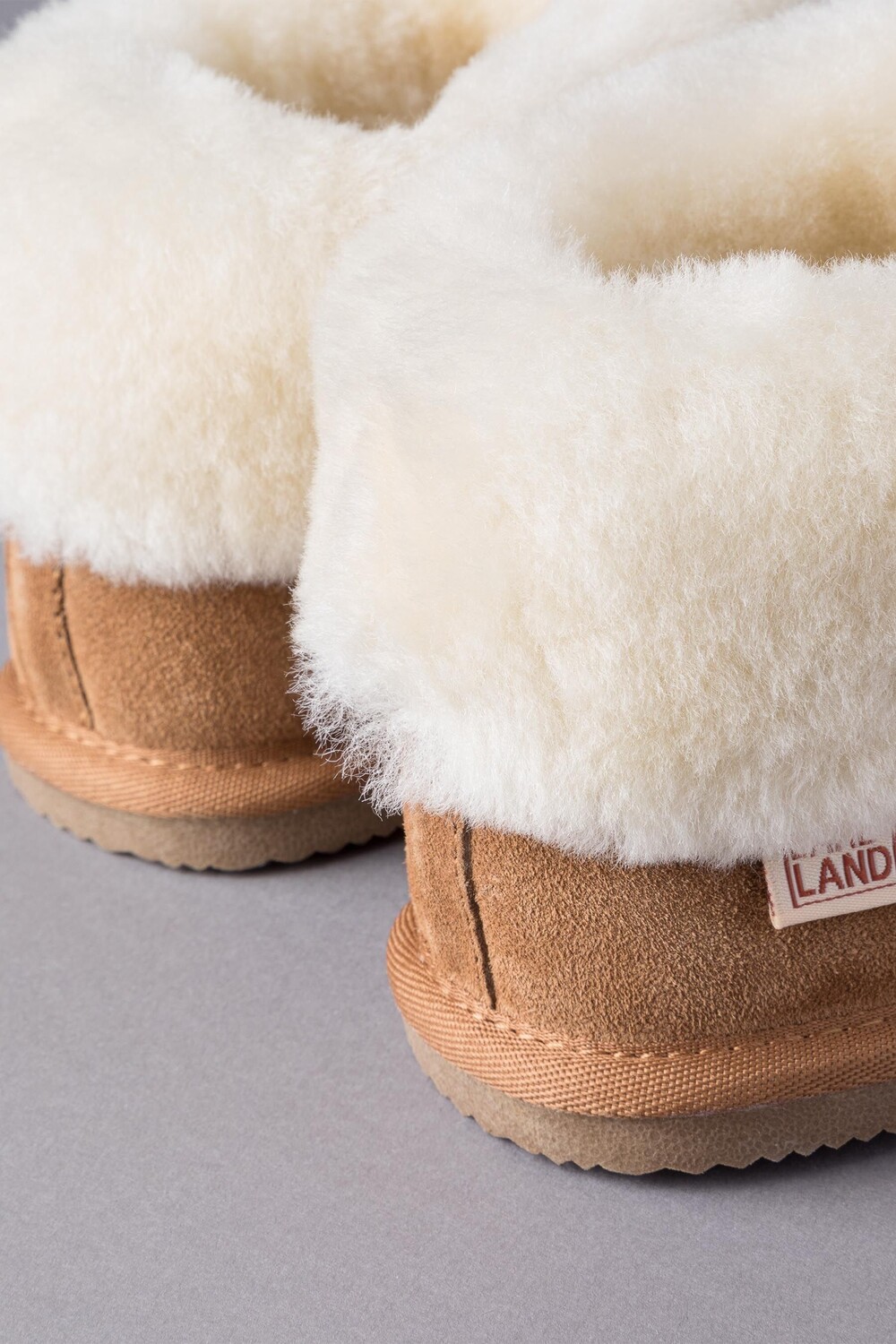 Женские тапочки Lakeland из овчины Lakeland Leather, коричневый — фото 3