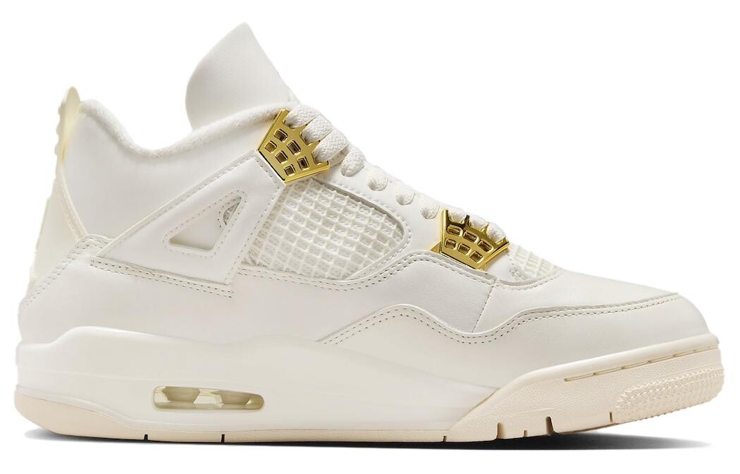 Jordan Air Jordan 4 Vintage Баскетбольные кроссовки женские, Белый — фото 2