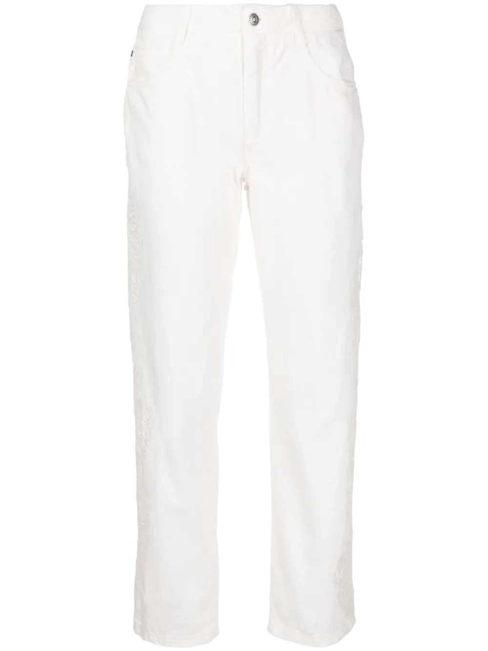 

Джинсы бойфренды Ermanno Scervino, белый