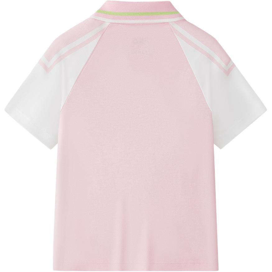 Поло Tranquil Pink для детей 3-7 лет FILA KIDS, розовый — фото 3