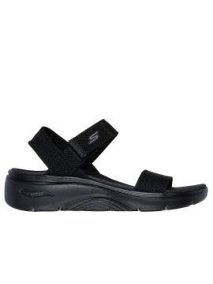 Сандалии на плоской подошве Skechers, черный