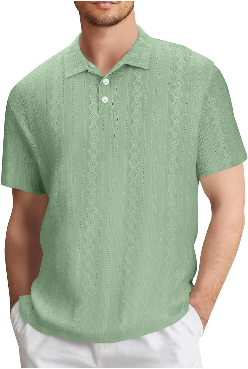 

Мужская поло с люверсами, короткий рукав Sdeycui