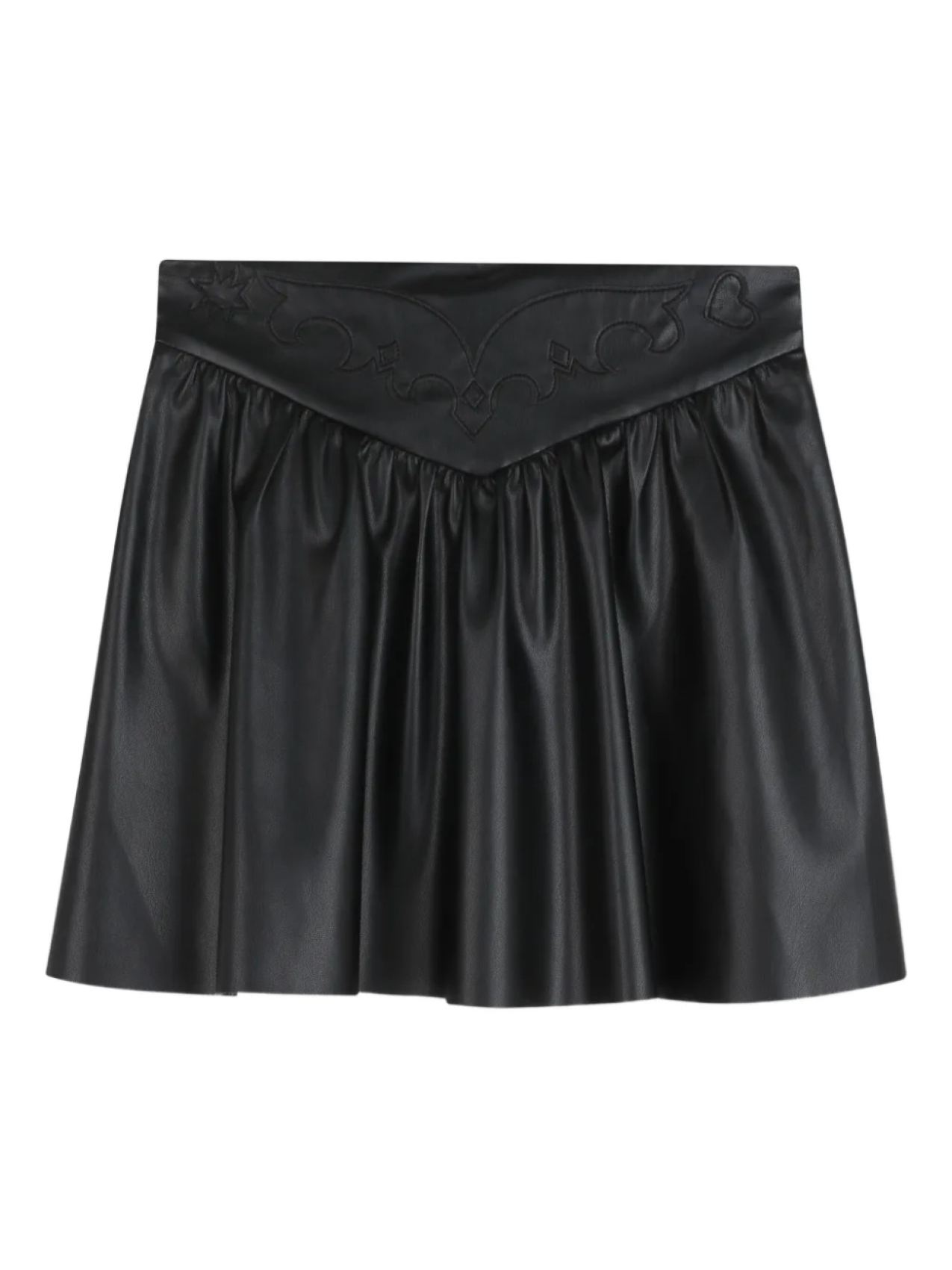 

Zadig & Voltaire Kids плиссированная юбка, черный