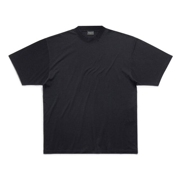 

Футболка t-shirt medium fit 'black faded' Balenciaga, черный