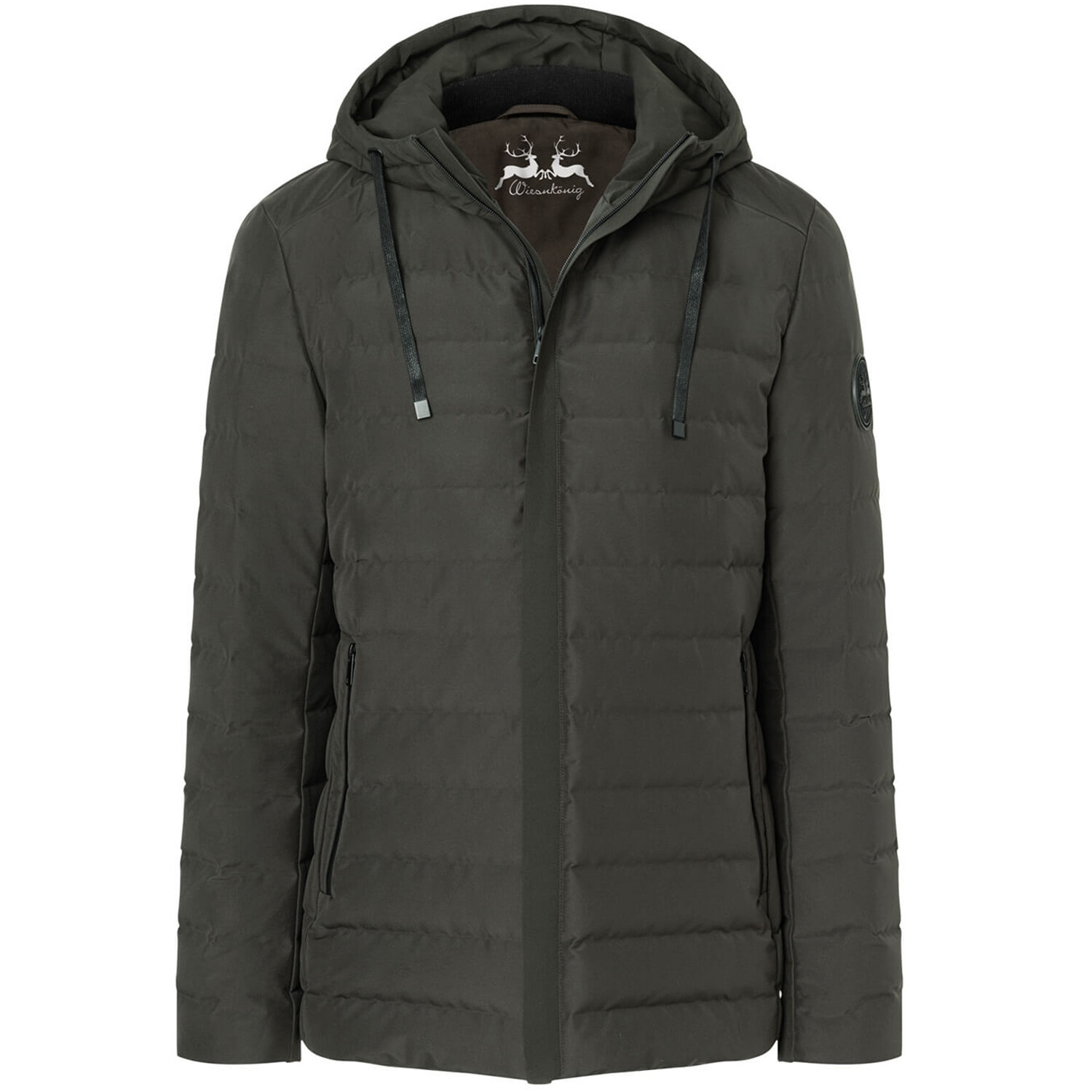 

Кожаная куртка Wiesnkönig Daunensteppjacke Linus, цвет Tannengrün