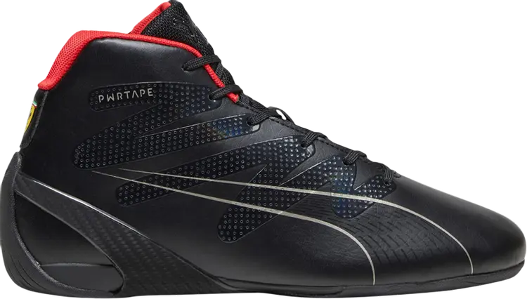 

Кроссовки Scuderia Ferrari x Carbon Cat Mid 'Black Red', черный