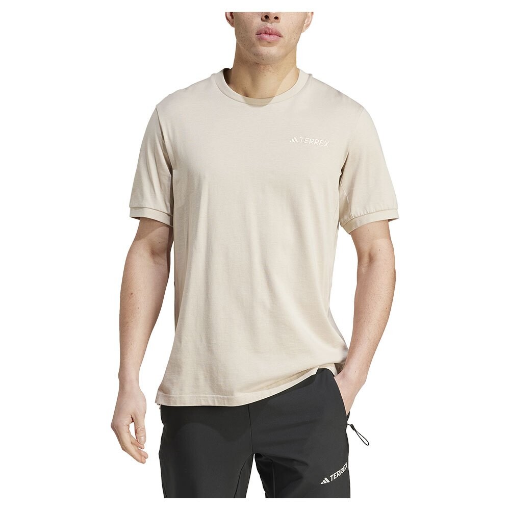 

Футболка с коротким рукавом adidas Xpl Logo, бежевый