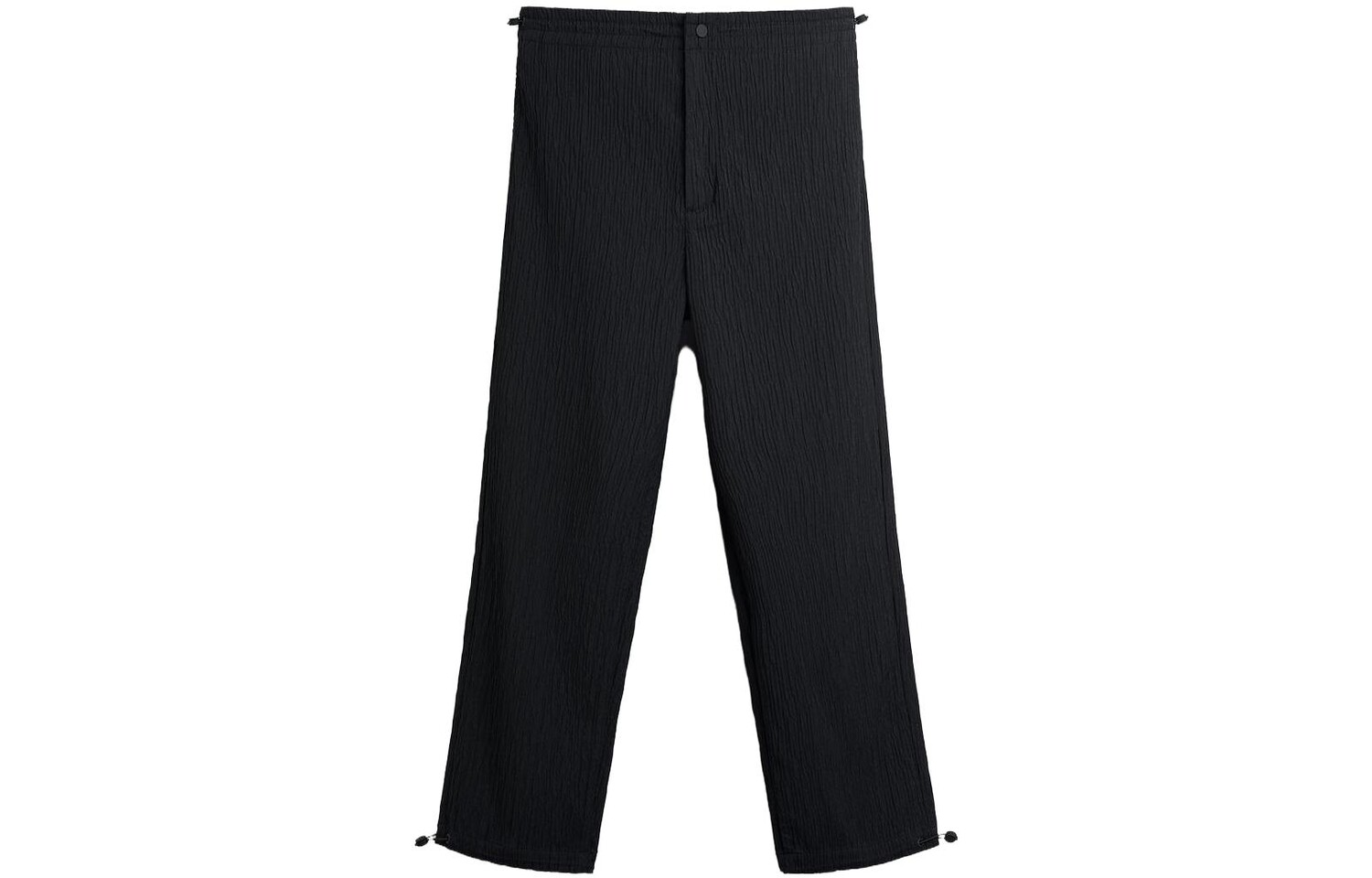 

Повседневные брюки мужские черные Zara, черный