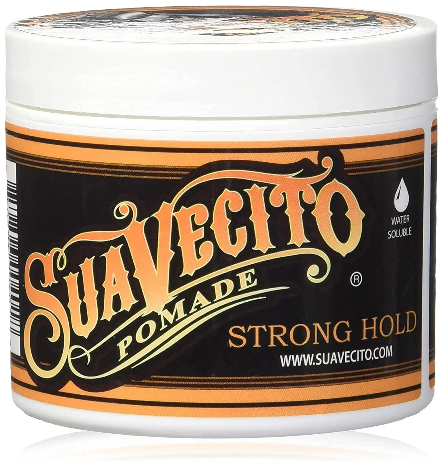 Suavecito Pomade Firme (Strong) Hold 5 унций, 1 шт - сильная фиксация, средний блеск, без хлопьев, легко смывается 141.75 г (1 шт.)