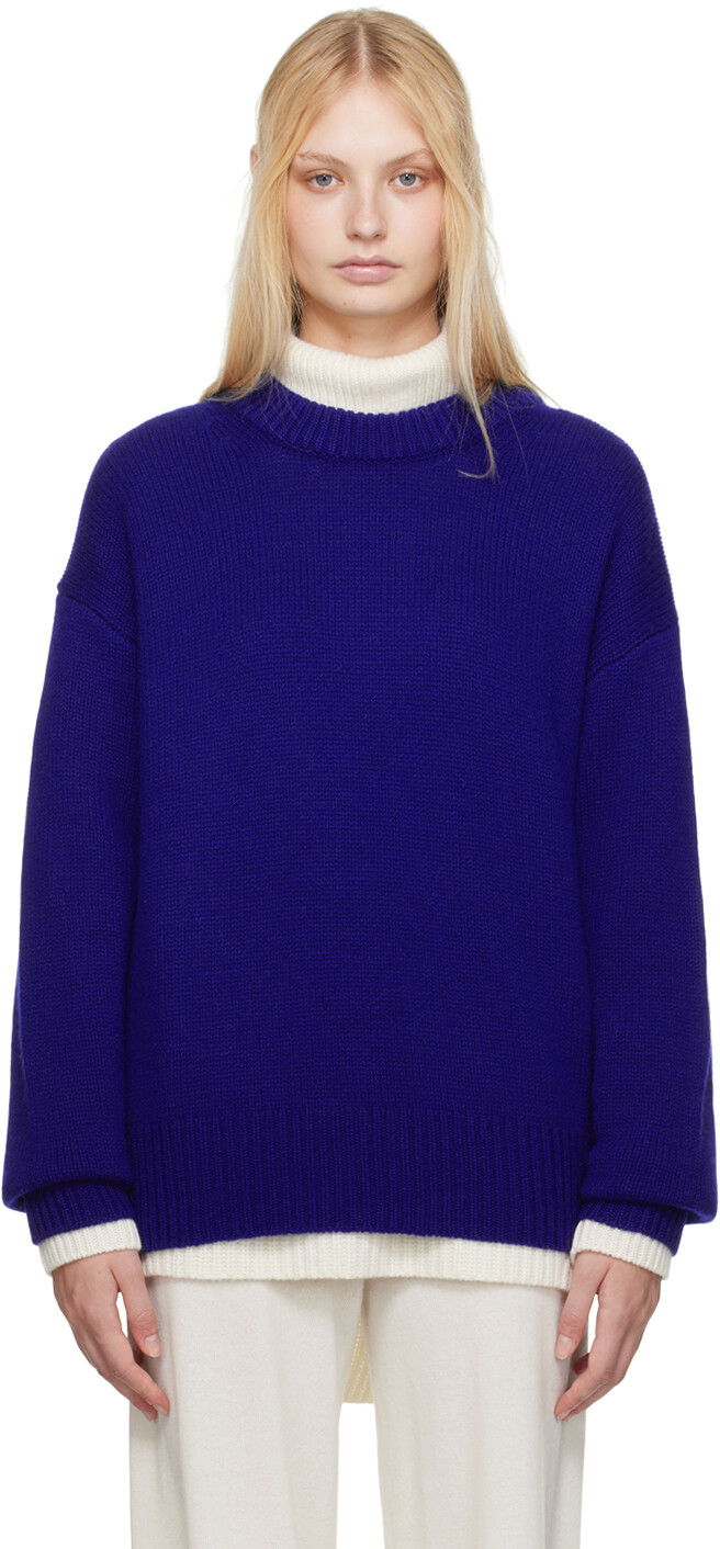 

Синий свитер Renske LISA YANG, Bright indigo