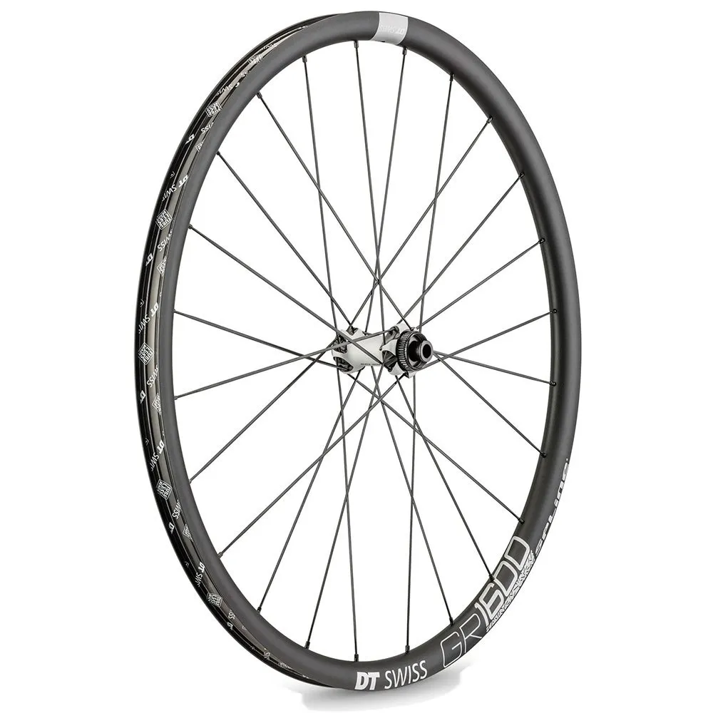 

Переднее колесо DT Swiss GR 1600 Spline 25 650B CL Disc Tubeless road, черный