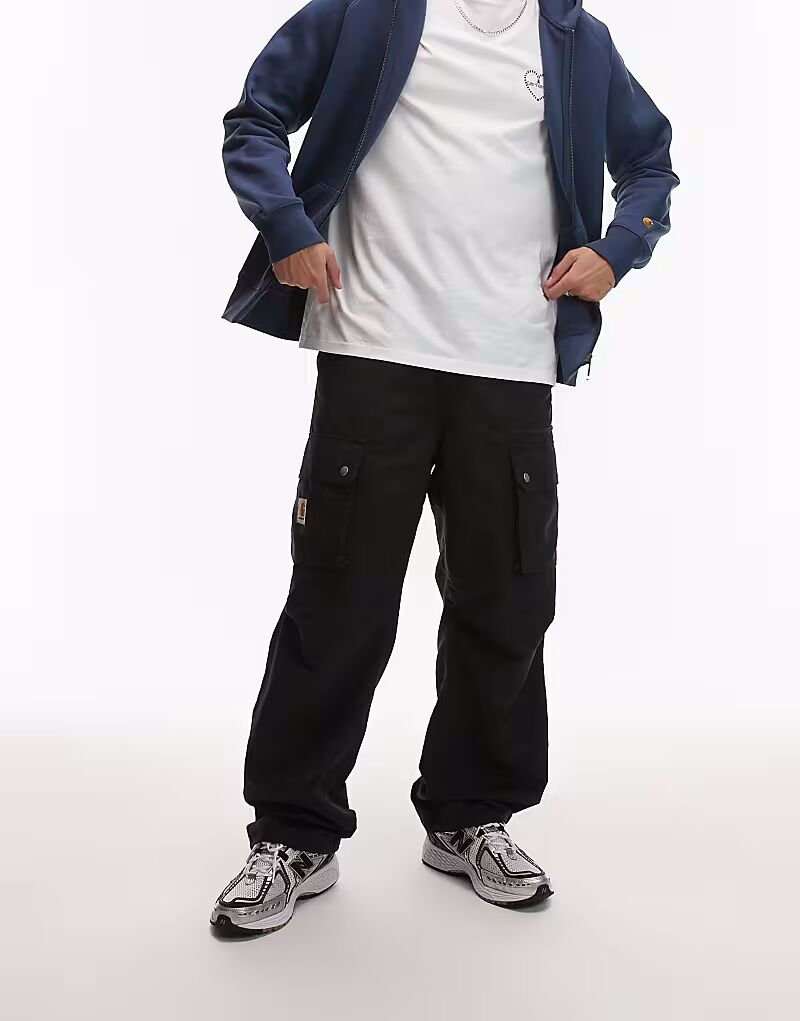 

Брюки Carhartt WIP irwin черного цвета