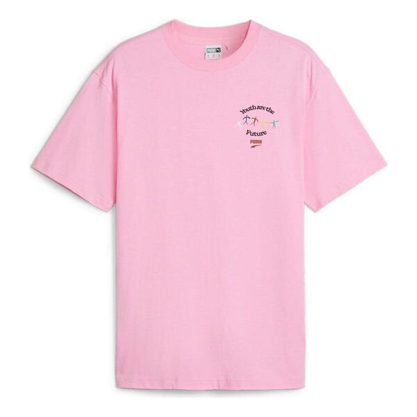 

Футболка youth are the future graphic t-shirt 'pink' Puma, розовый