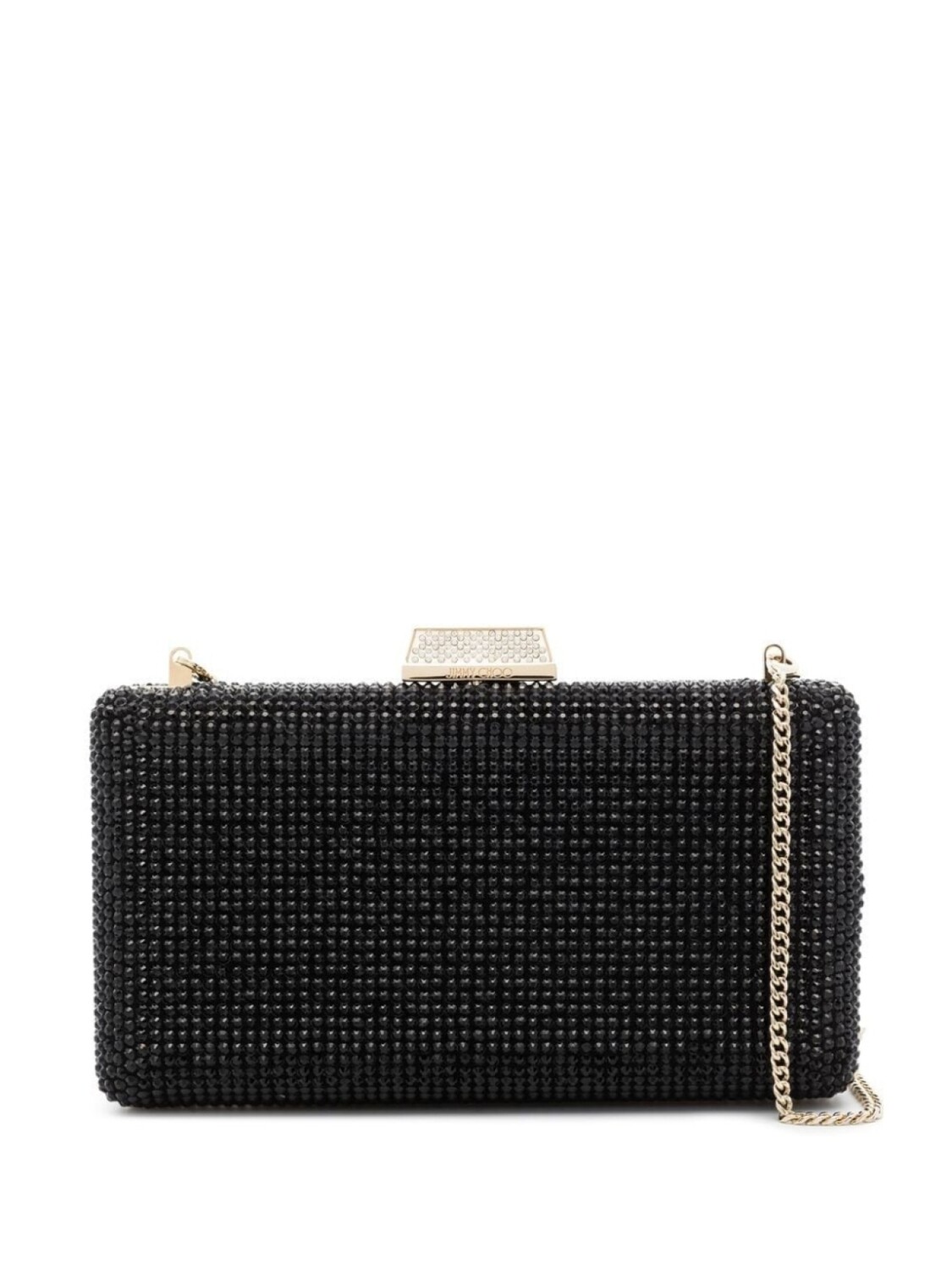 

Клатч Jimmy Choo Clemmie с кристаллами, черный