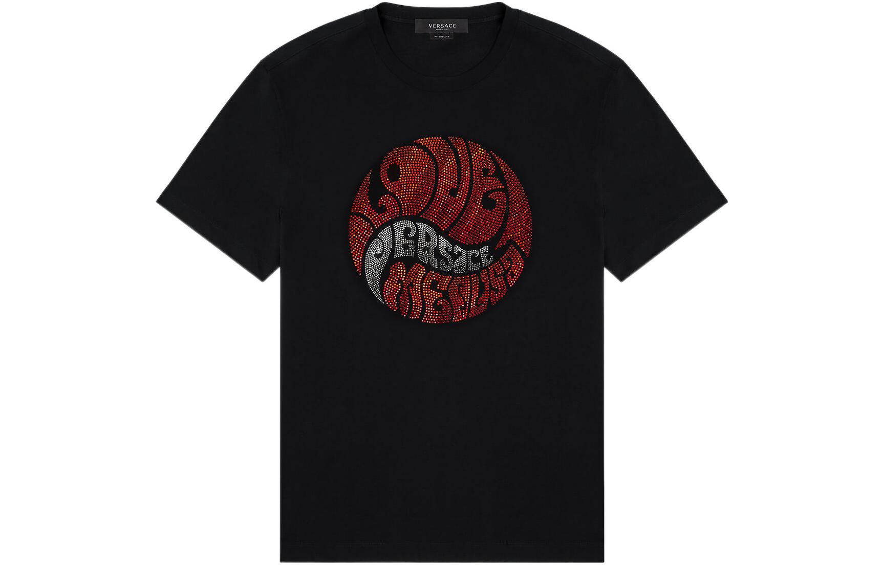 

Футболка мужская черная VERSACE