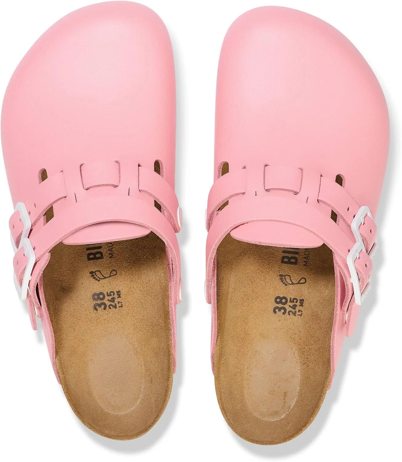 Унисекс тапочки Birkenstock Kay Pro, кожаные мюли, сабо - сертифицированы по стандарту EN ISO 20347:2022 - рабочая обувь для медицины, гастрономии и сферы услуг — фото 2