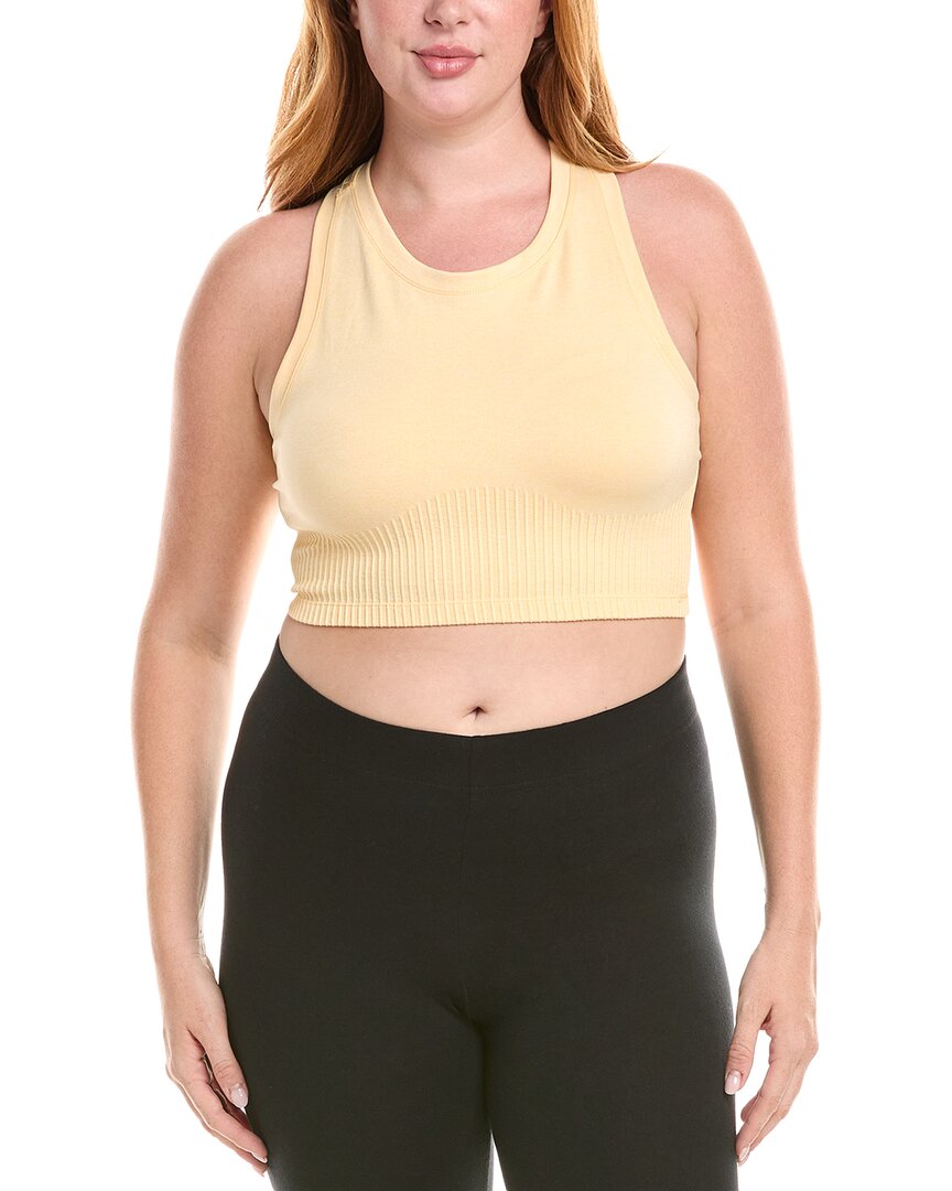 

Бесшовный укороченный топ Yogalicious, розовый