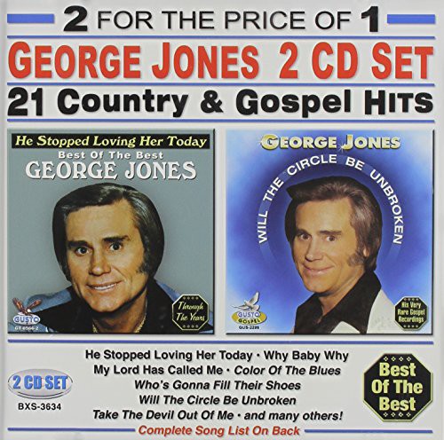 

CD диск Jones, George: 21 Country and Gospel Hits