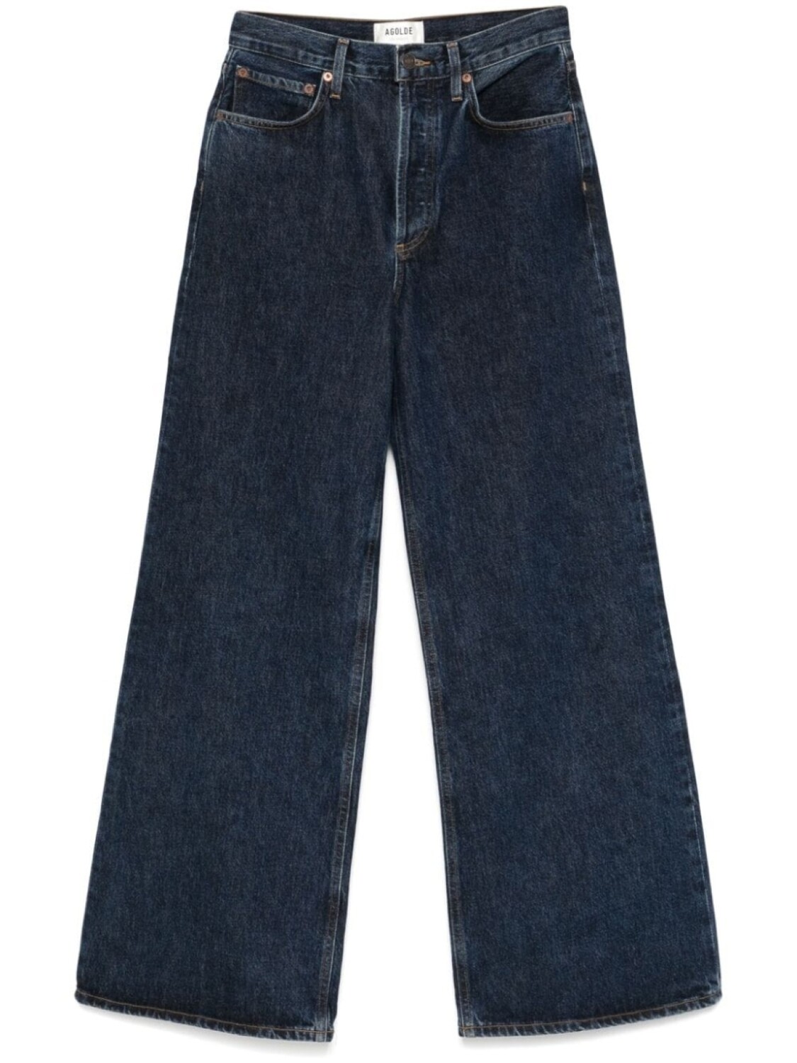 

Джинсы Dame No Cuffs AGOLDE, синий