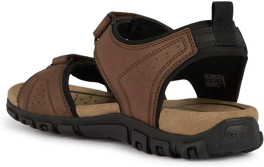 Мужские спортивные сандалии Geox Uomo Strada B, темно-коричневый — фото 4