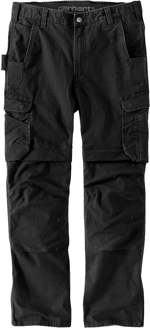 

Брюки Carhartt Relaxed Fit Straight Steel Rugged Flex Ripstop Double-Front Cargo Pants, черный