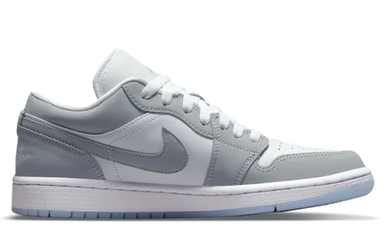 

Кроссовки Air Jordan 1 Vintage Basketball Shoes Women's Low-top Grey/white, светло-серый