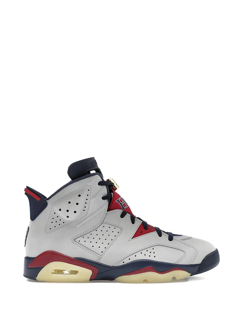 Кроссовки Jordan 6 Retro с панелями, серый