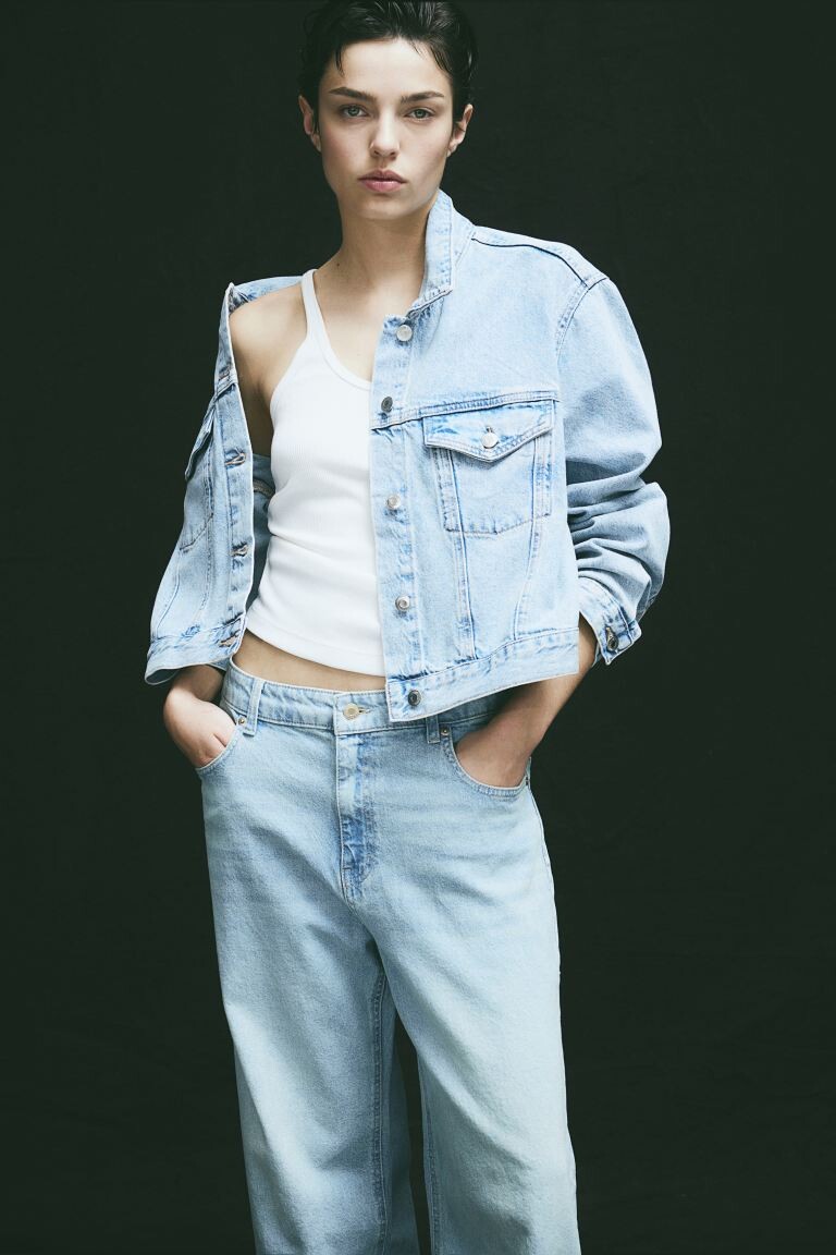 

Джинсовая куртка H&M, синий