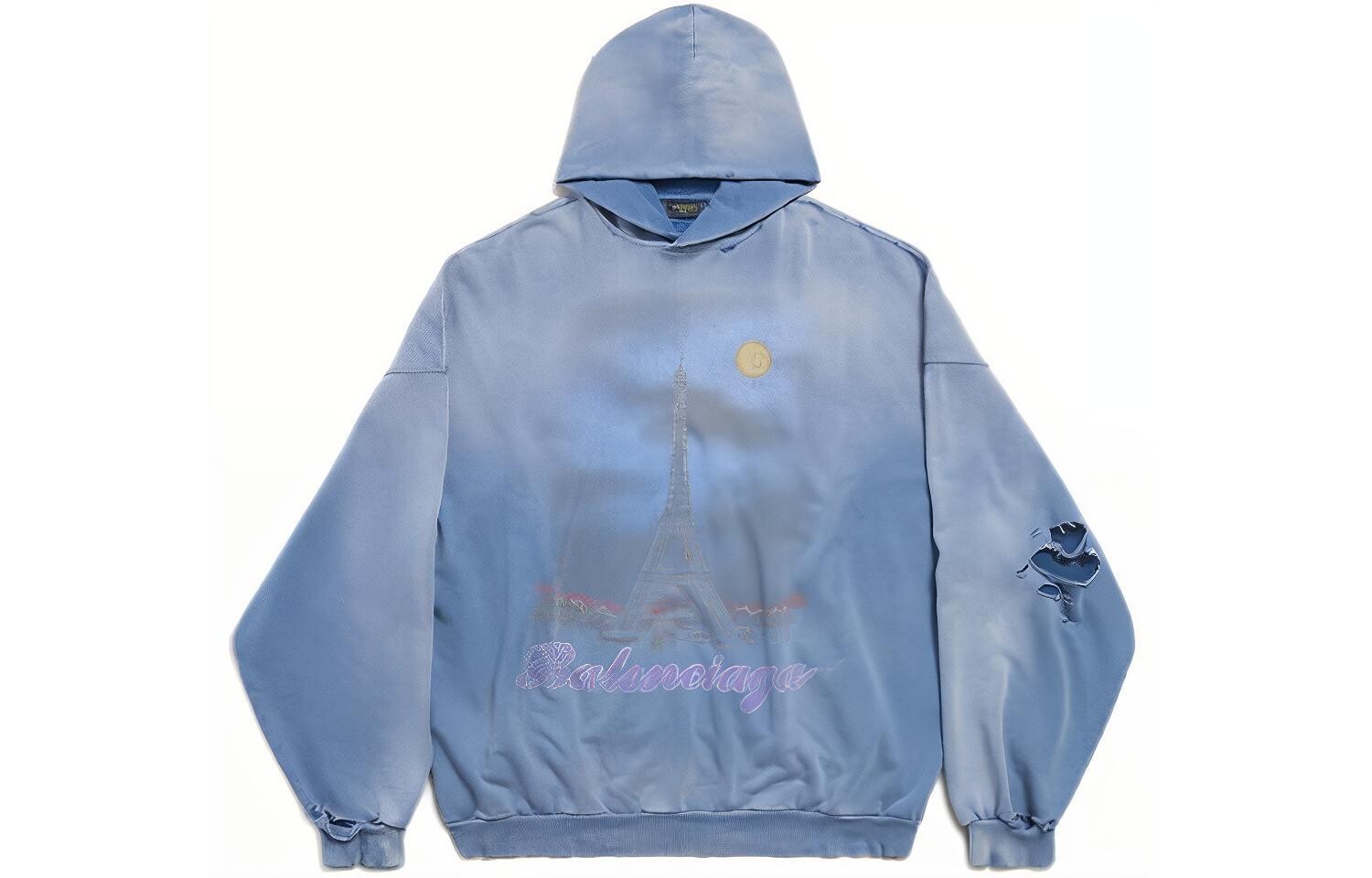 

Мужская толстовка Balenciaga, синий