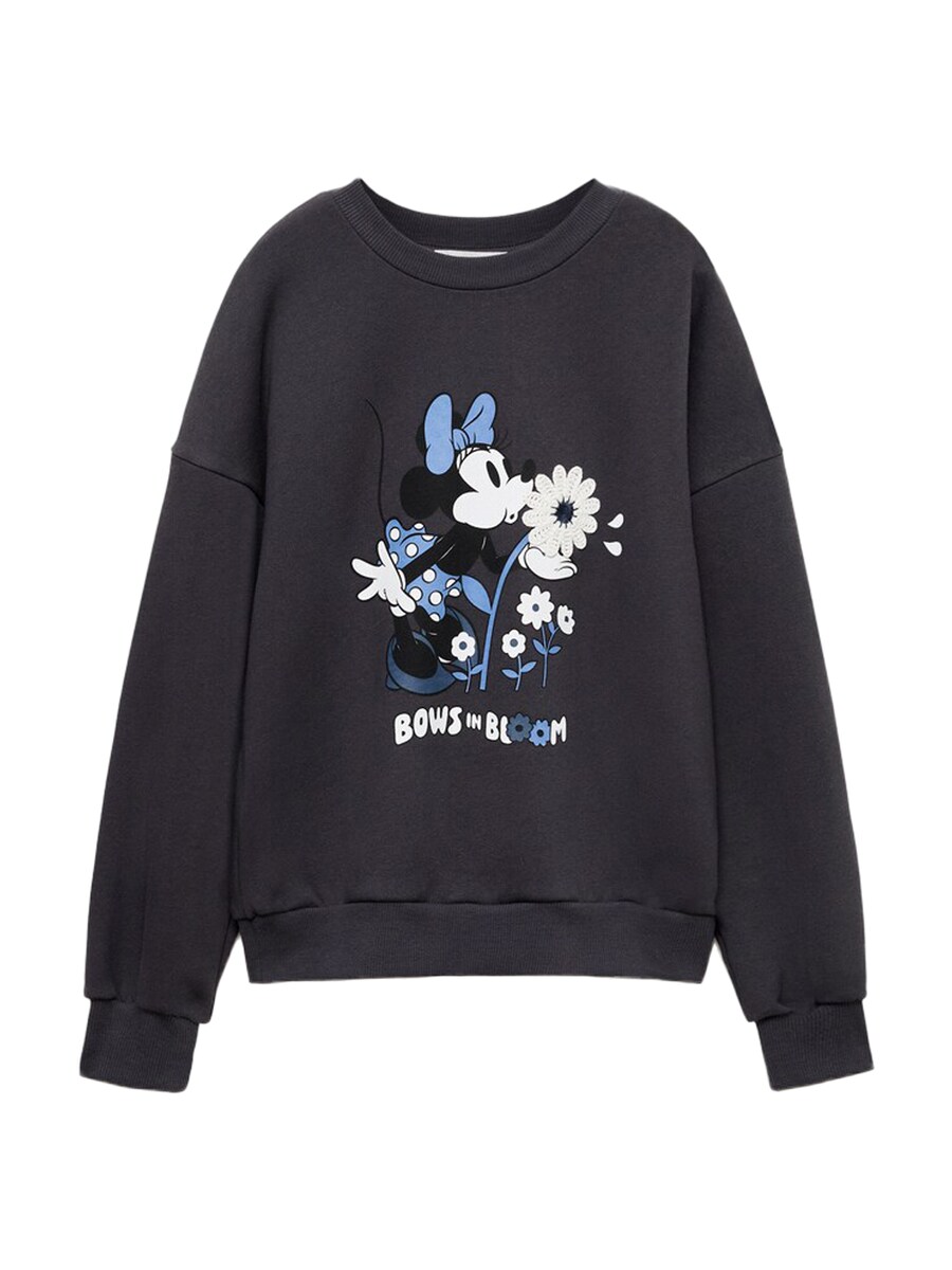 

Толстовка MANGO KIDS BLOOM, антрацит