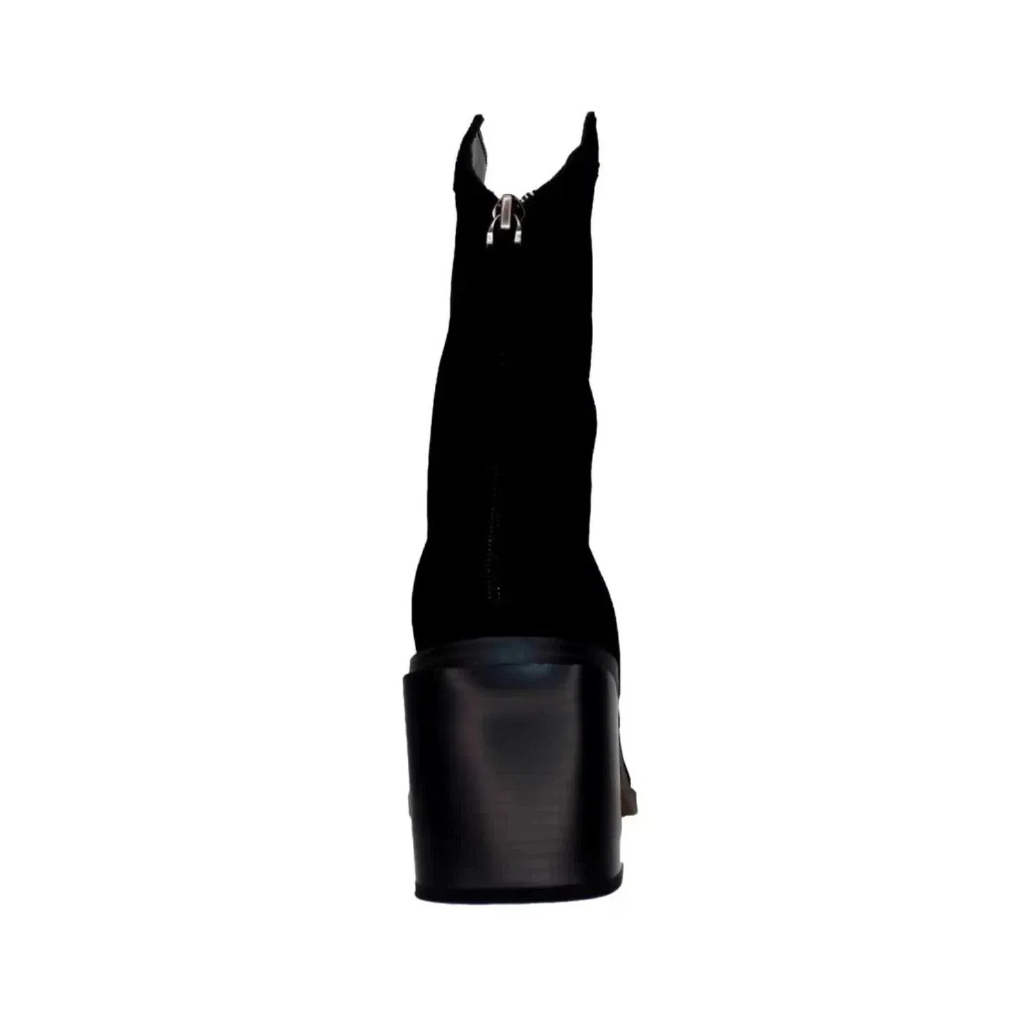 Мужские ботинки Vince Camuto Kortimy из черной замши на блочном каблуке, модель HAWK2043 — фото 3