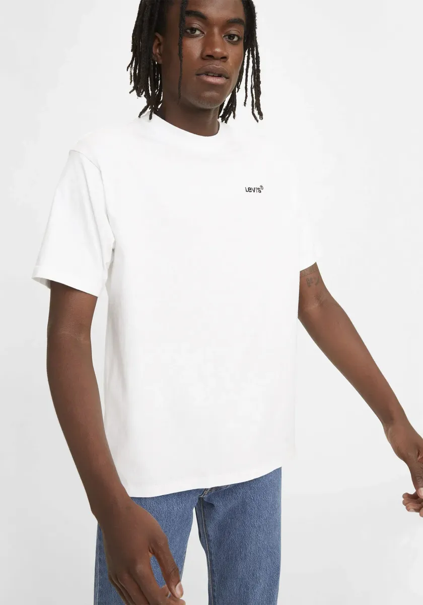 Рубашка Levi's с круглым вырезом "LE RED TAB VINTAGE TEE" в классическом дизайне Levi's, белый — фото 4