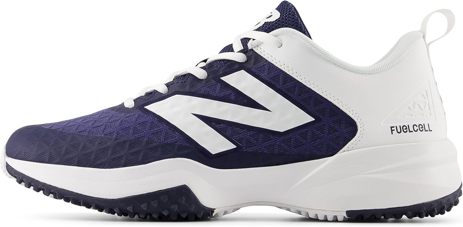 Мужские бутсы New Balance FuelCell 4040 V8 для травы, белый/синий — фото 2