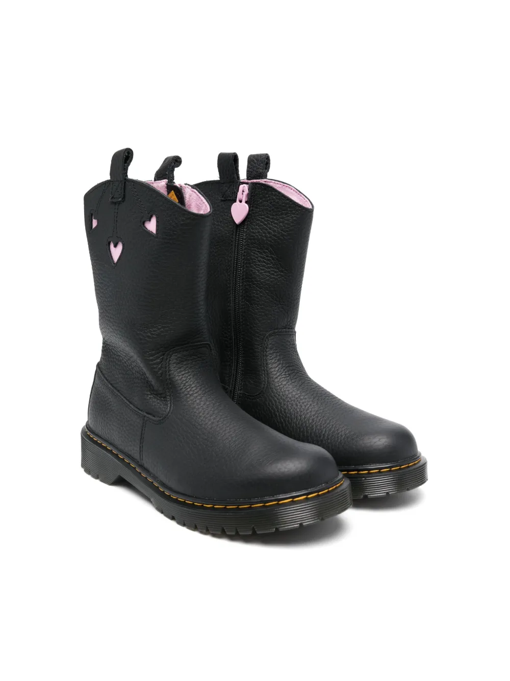 

Ботинки Box Heart Dr. Martens Kids, черный