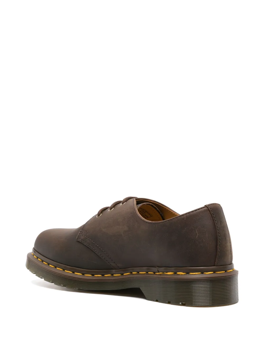 Оксфорды 1461 на шнуровке Dr. Martens, коричневый — фото 3