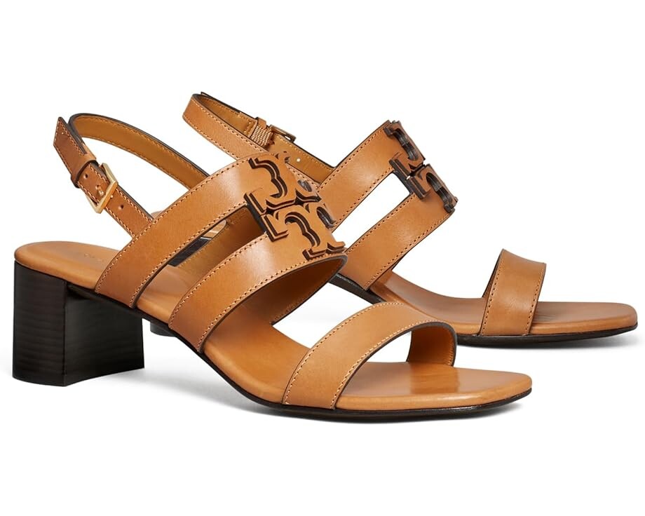 

Сандалии Tory Burch 55 mm Ines Mid Heel, цвет Camello