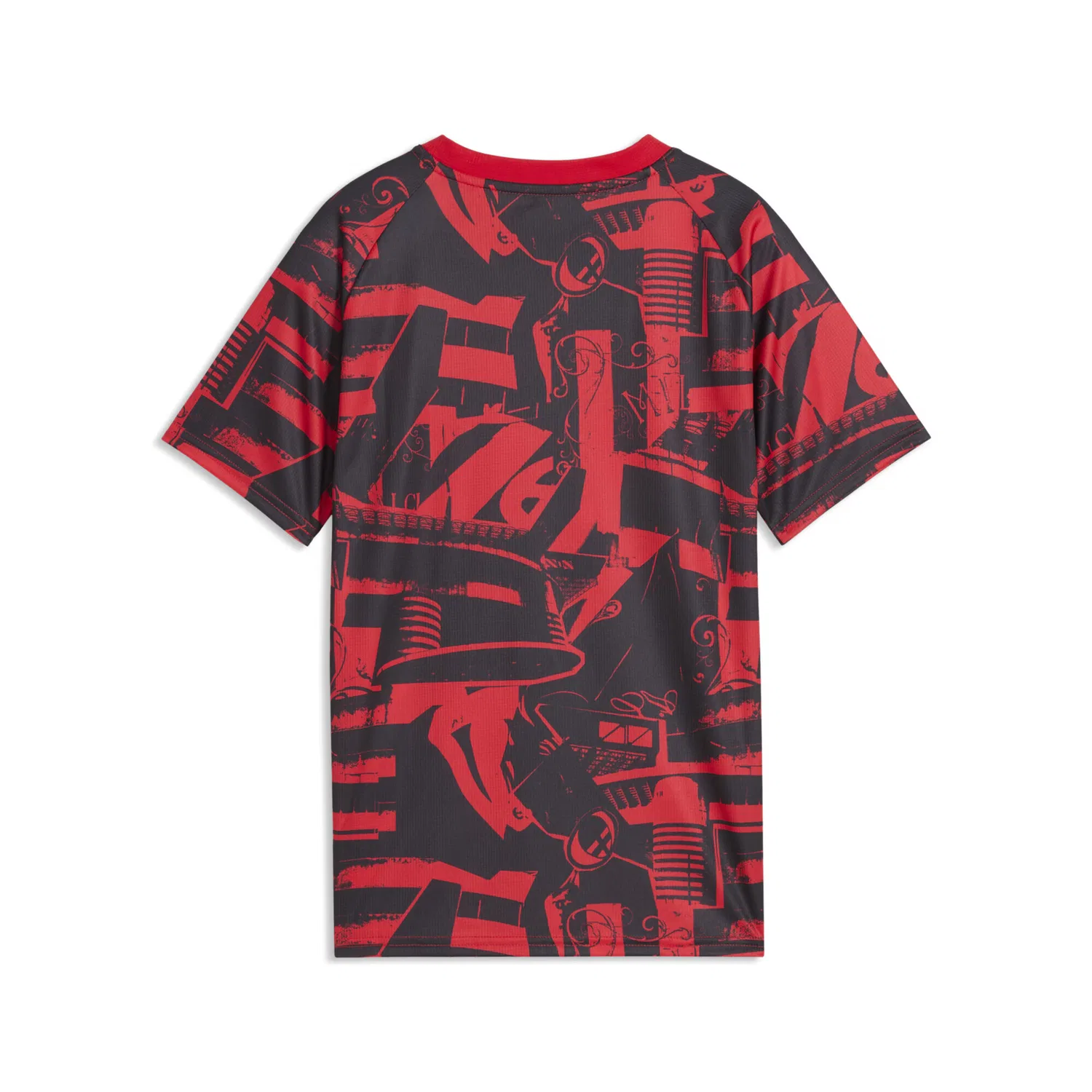 Футболка Puma Performance AC Milan огненно-красного цвета — фото 2