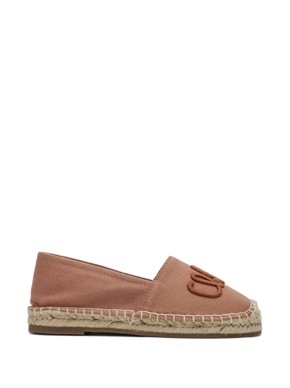 Эспадрильи с вышитым логотипом Chloé Kids, розовый — фото 2
