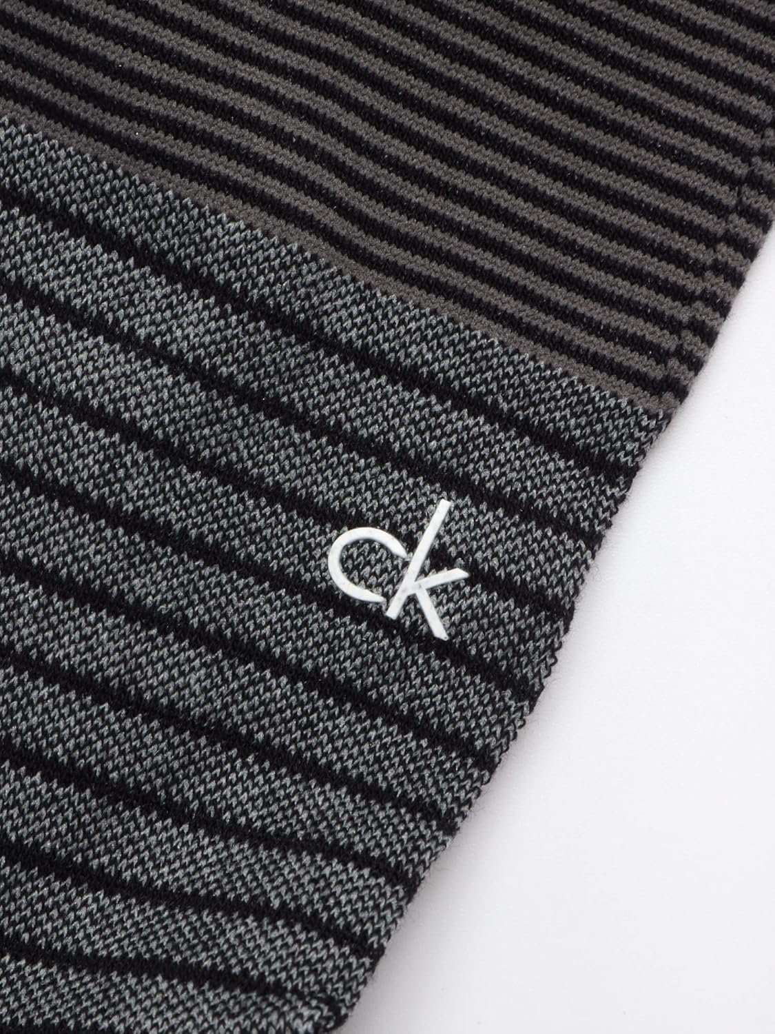 Мужские носки Calvin Klein под костюм - 2 пары легких эластичных мягких рабочих носков для мужчин, для повседневной деловой и официальной одежды, Black Pattern — фото 4