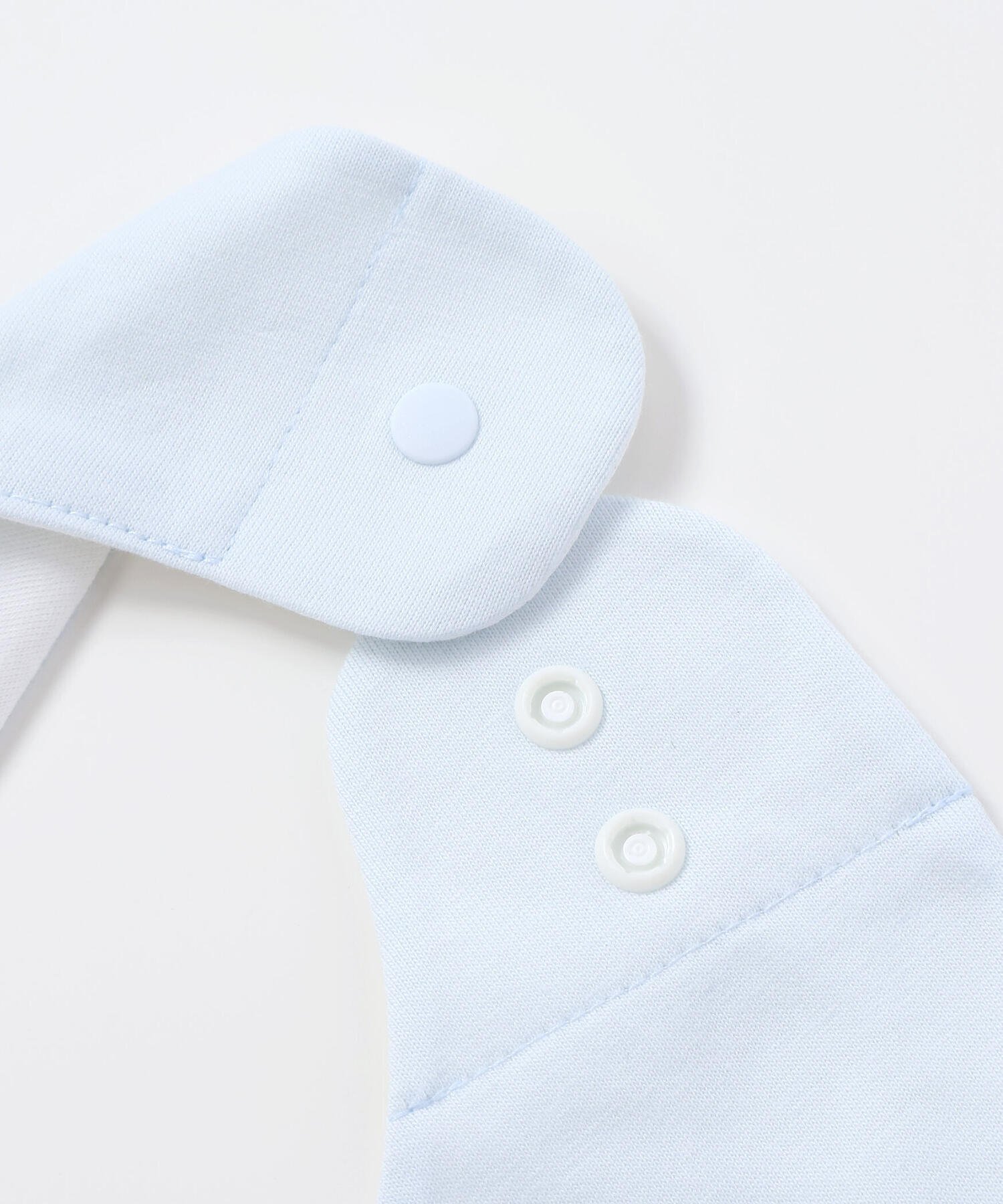 Нагрудник с цветочным принтом Liberty и волнистым краем Fillot de bebe reduction, Blue — фото 4