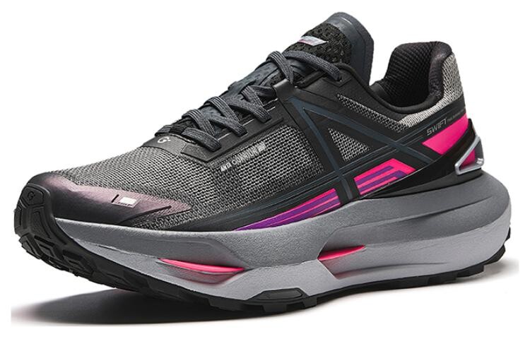 Кроссовки Champion Series для бега мужские с низким верхом, черные/красные Anta — фото 2